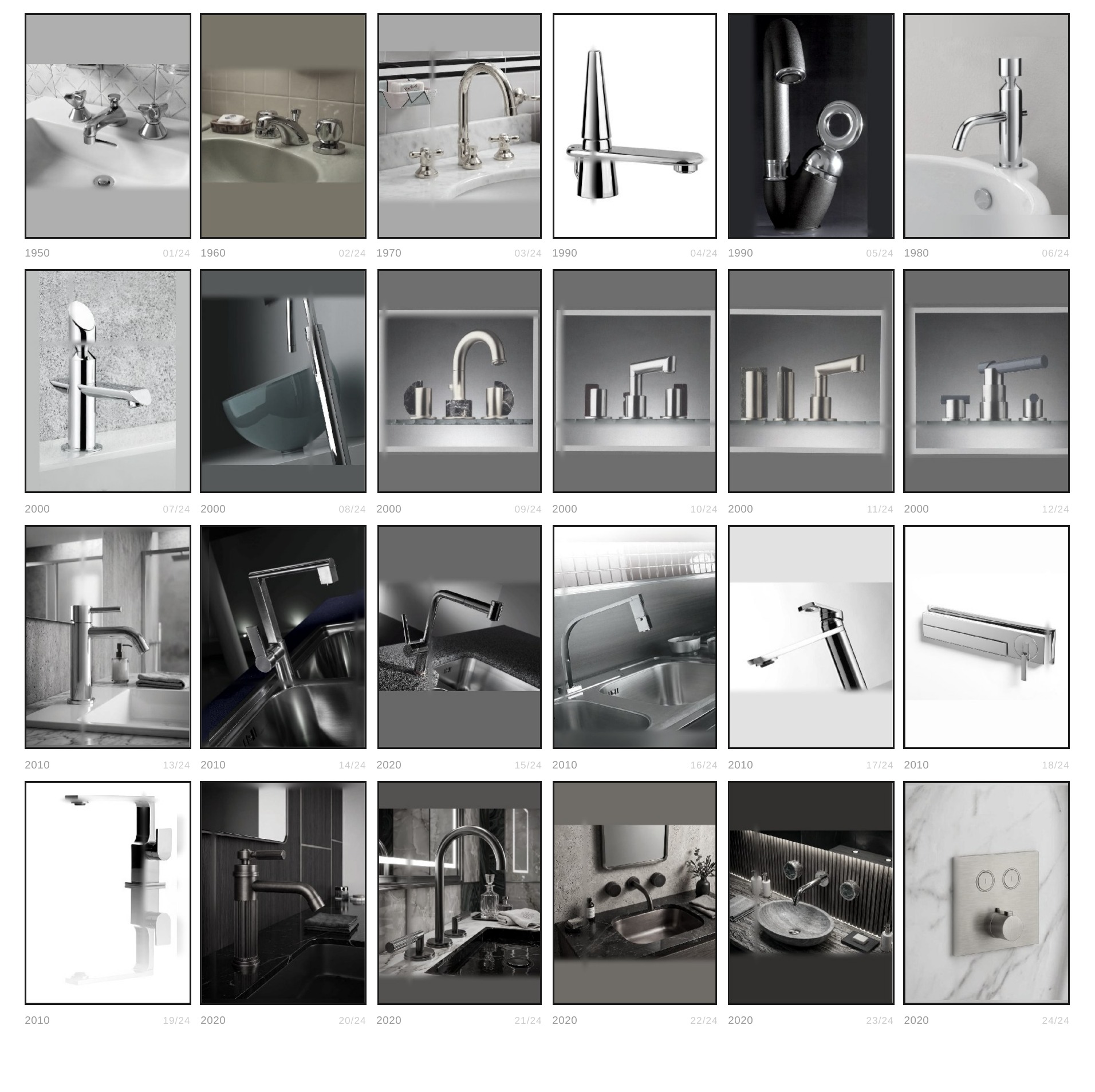 Settant'anni di forma — archivio 1950-2020